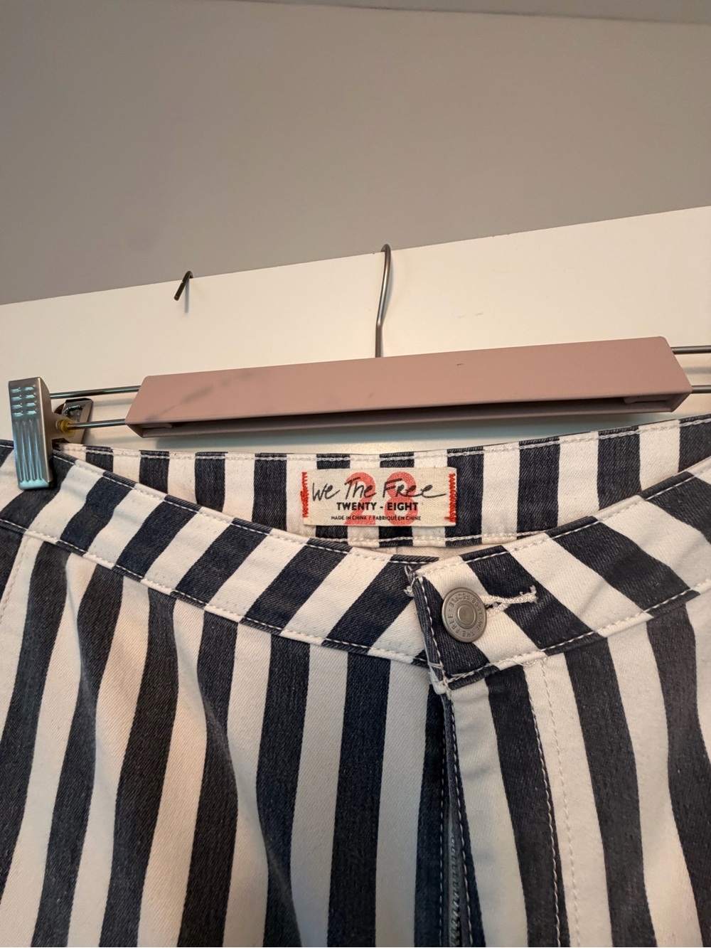 Free people Just float on striped jeans size 28 - Picture 4 of 5